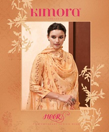 Heer Vol 48 Kimora Designer Dress Materials Catalogue