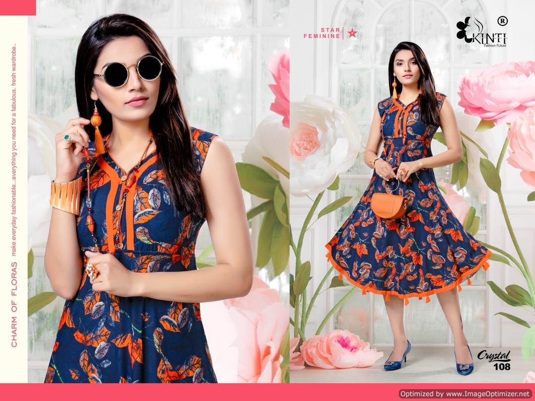 Uref  Kinti Fashion Printed Kurti Catalogue
