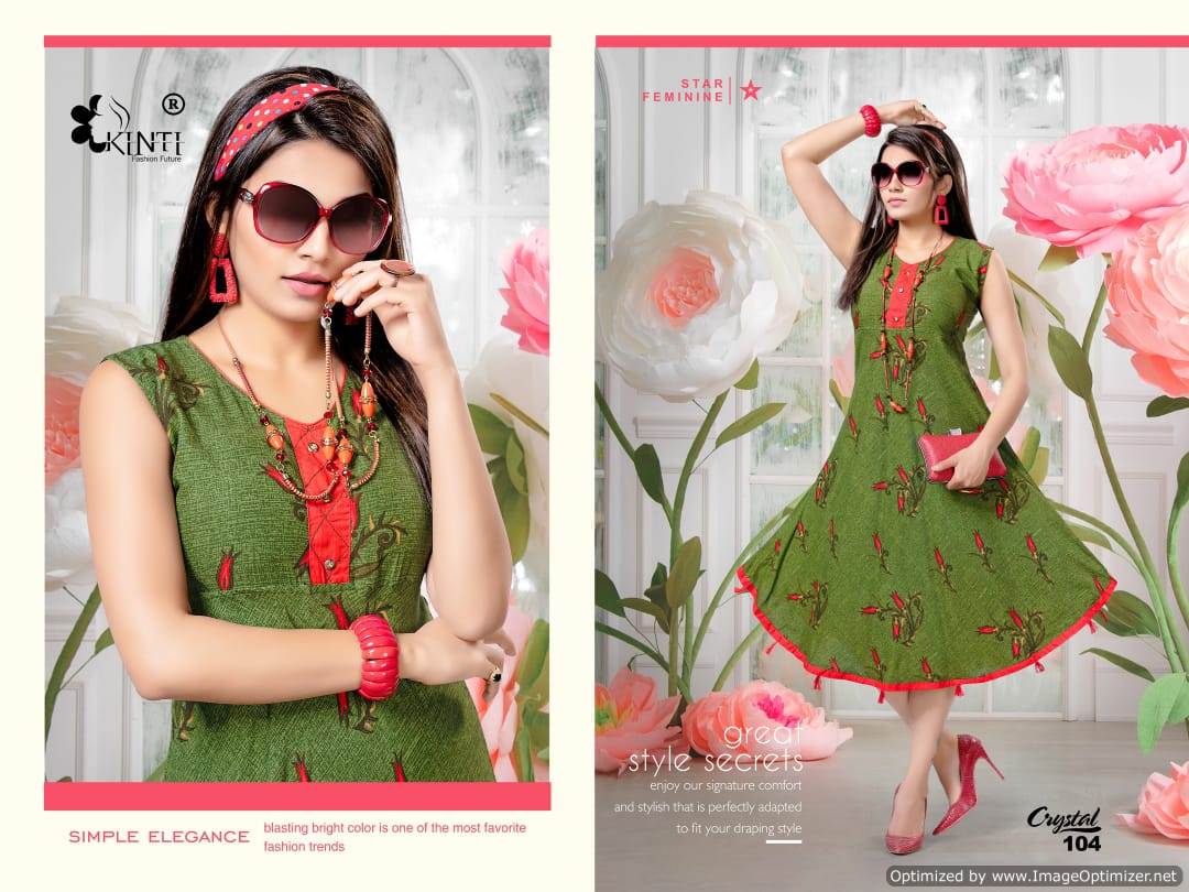 Uref  Kinti Fashion Printed Kurti Catalogue