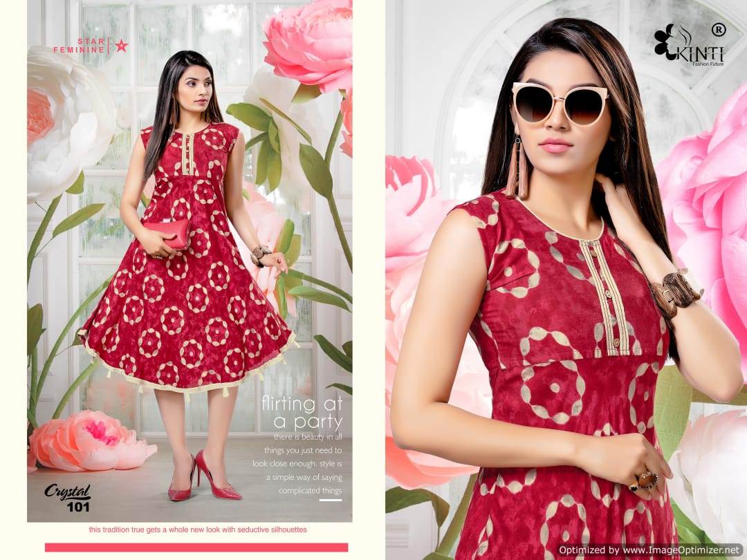 Uref  Kinti Fashion Printed Kurti Catalogue