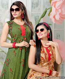 Uref  Kinti Fashion Printed Kurti Catalogue