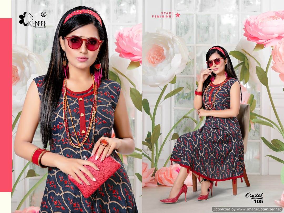 Uref  Kinti Fashion Printed Kurti Catalogue
