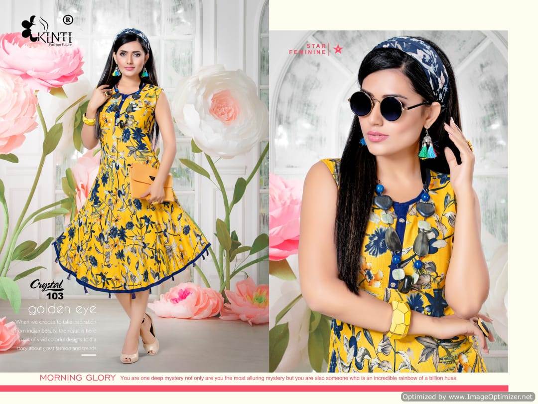 Uref  Kinti Fashion Printed Kurti Catalogue