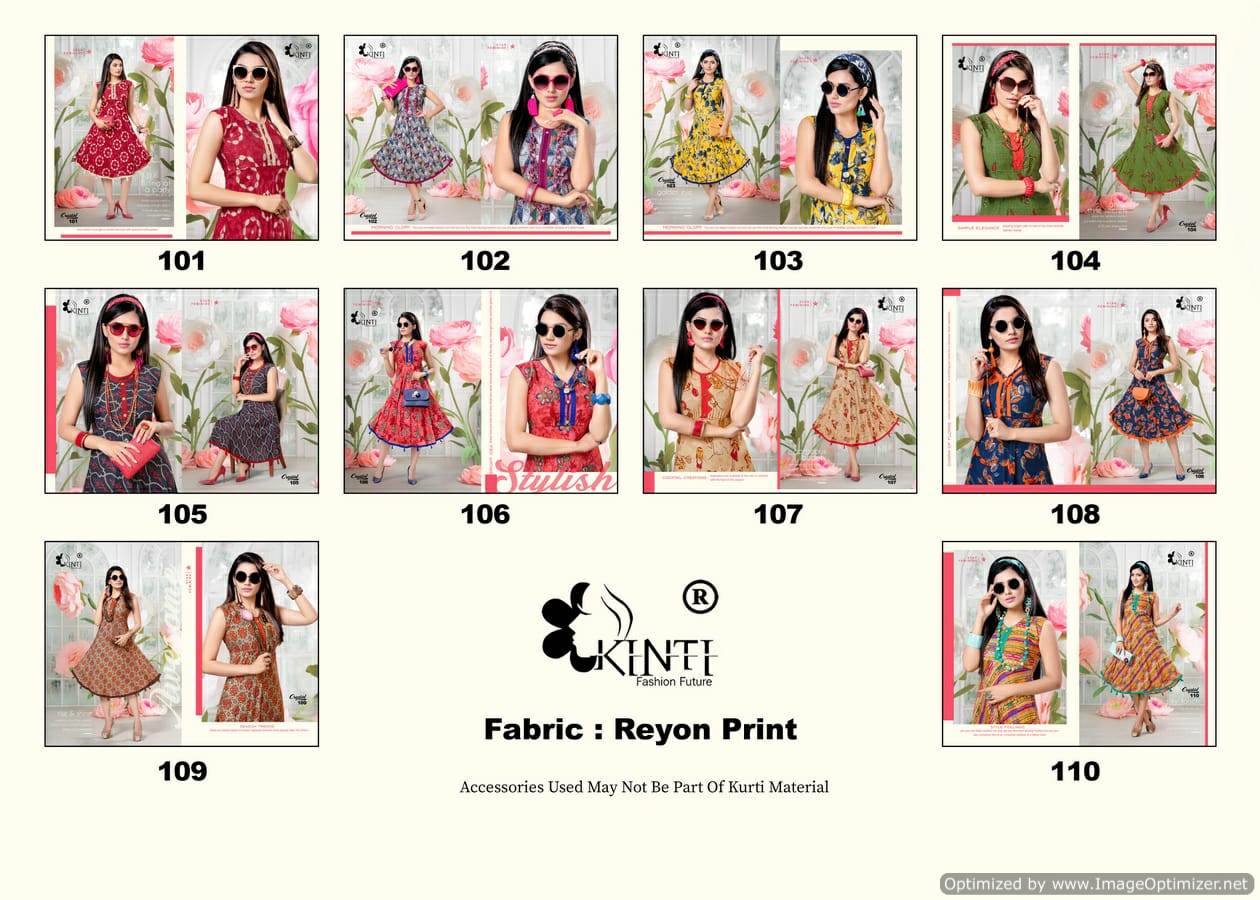Uref  Kinti Fashion Printed Kurti Catalogue
