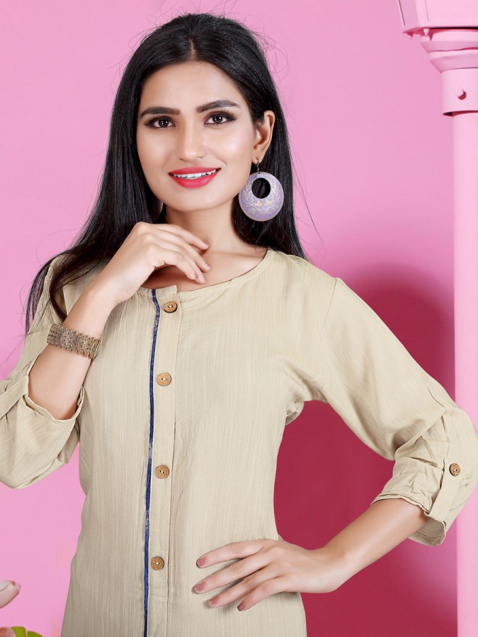 Liya Cotton Sitka Fashion Designer Kurti Catalogue