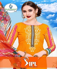 Ipl Vol 8 By Miss World Cotton Printed Dress Materials Catalogue