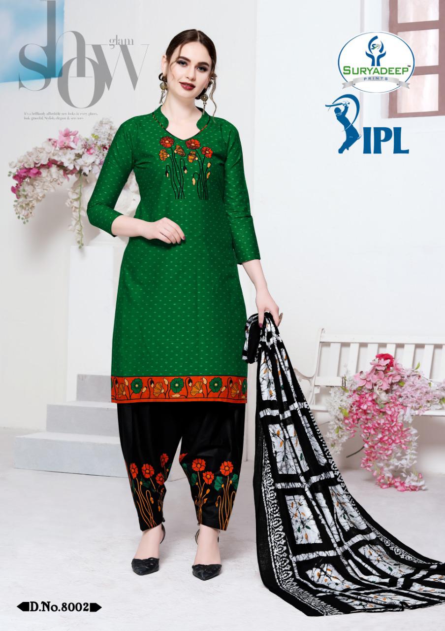 Ipl Vol 8 By Miss World Cotton Printed Dress Materials Catalogue