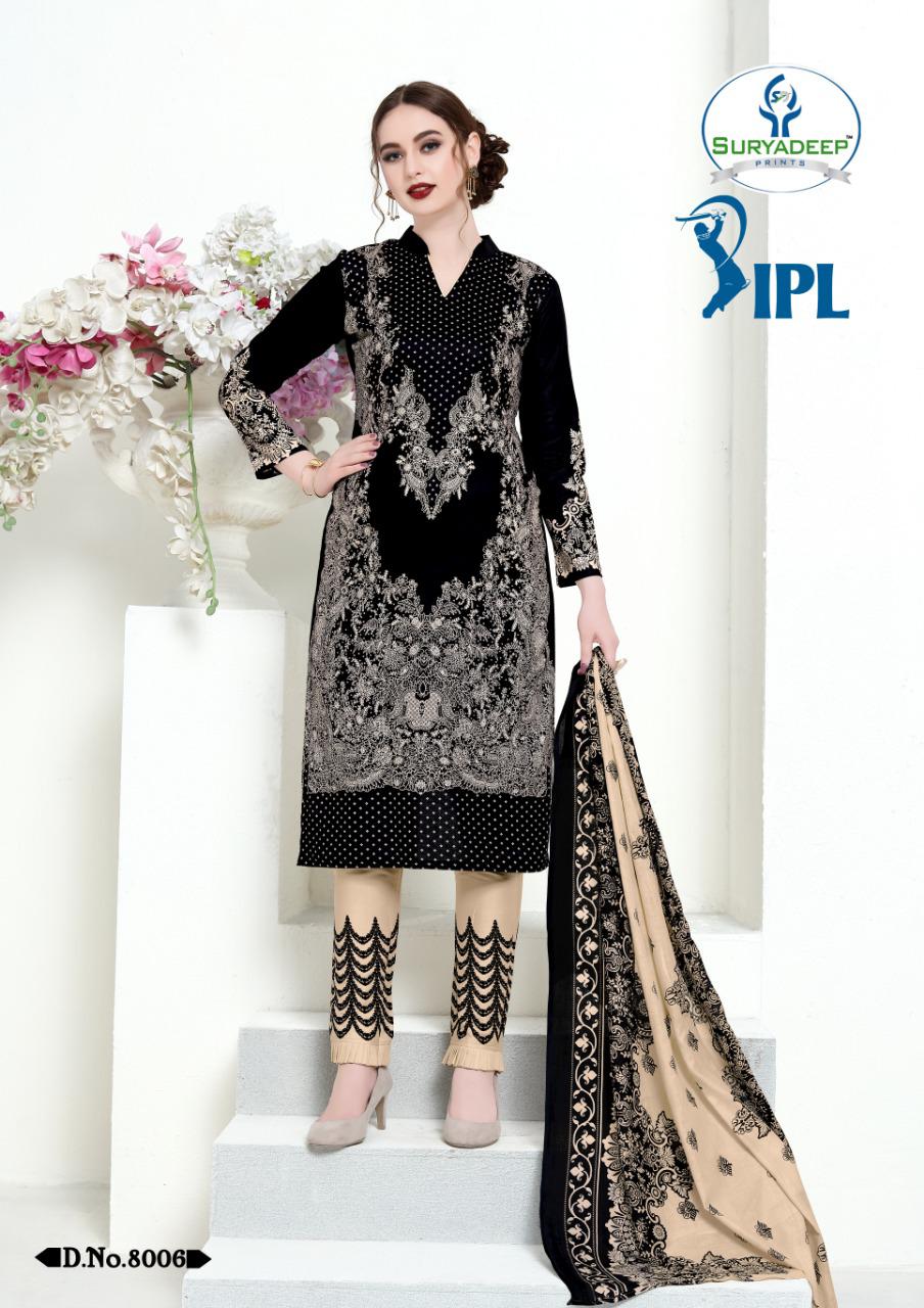 Ipl Vol 8 By Miss World Cotton Printed Dress Materials Catalogue