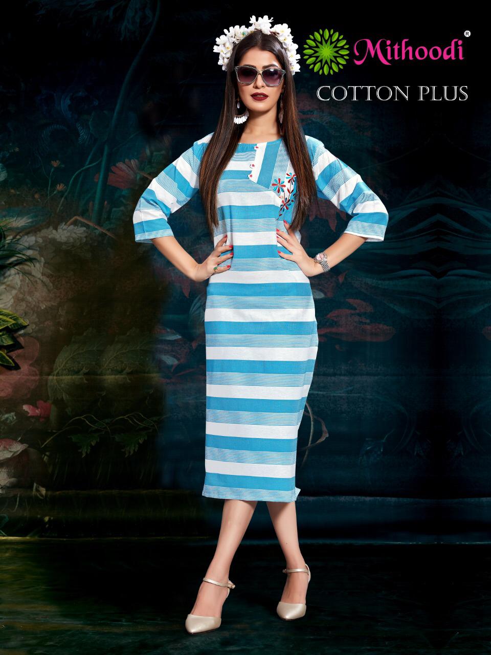 Cotton Plus By Mithoodi Fashion Designer Kurtis Catalogue