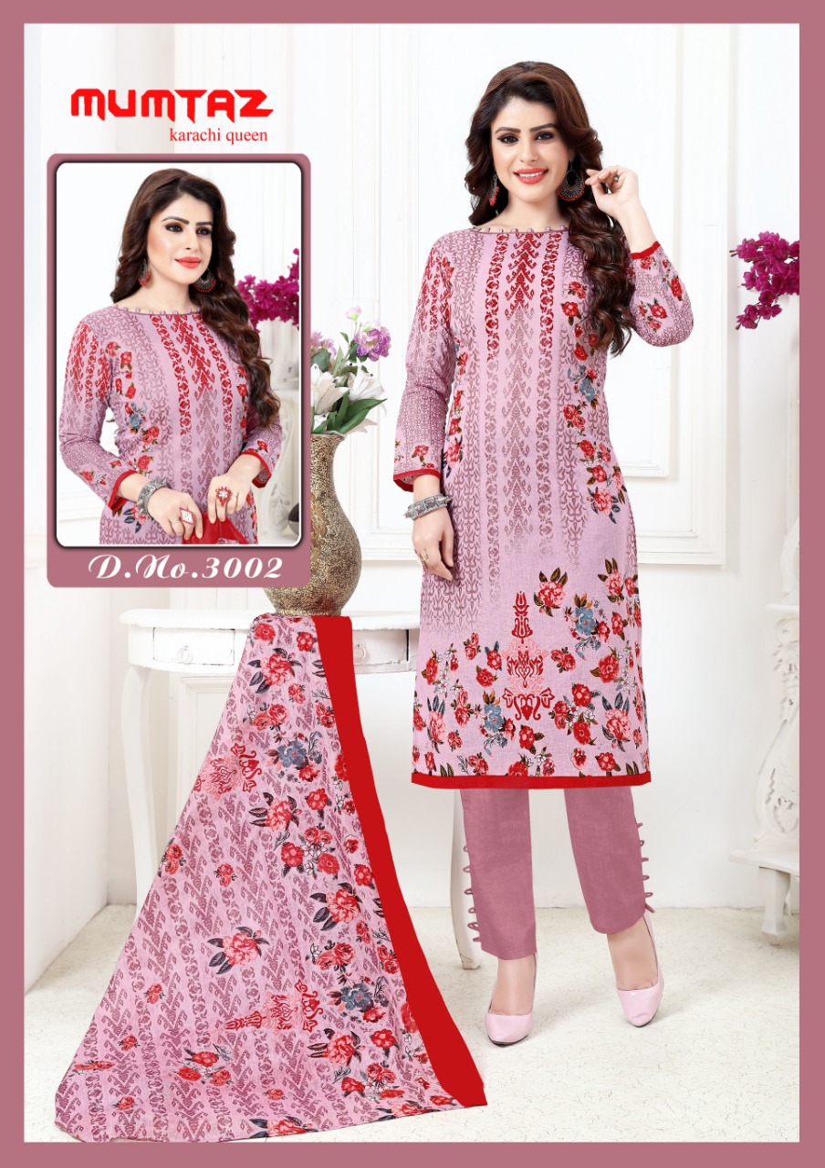 Karanchi Vol 3 Mumtaz Arts  Printed Cotton Dress Materials  Catalogue