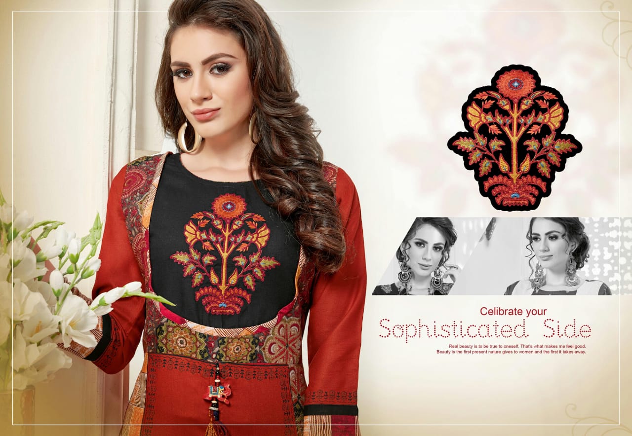 Naaz By Chaaya Anarkali Kurti Catalogue