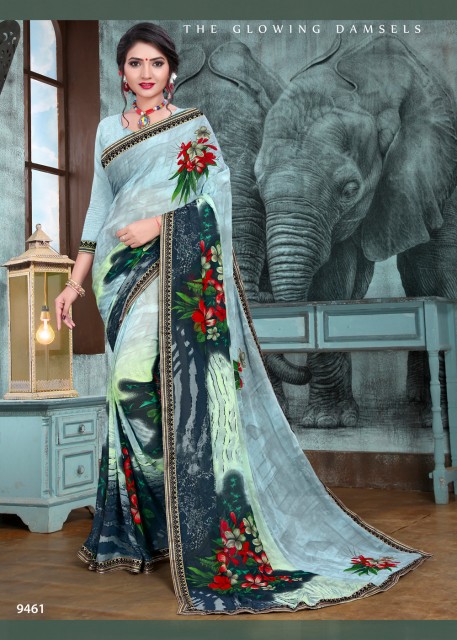 Ocean Girl Vol 9 By Kodas Group Printed Saree Catalogue