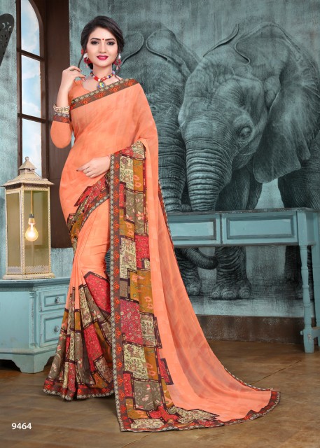 Ocean Girl Vol 9 By Kodas Group Printed Saree Catalogue