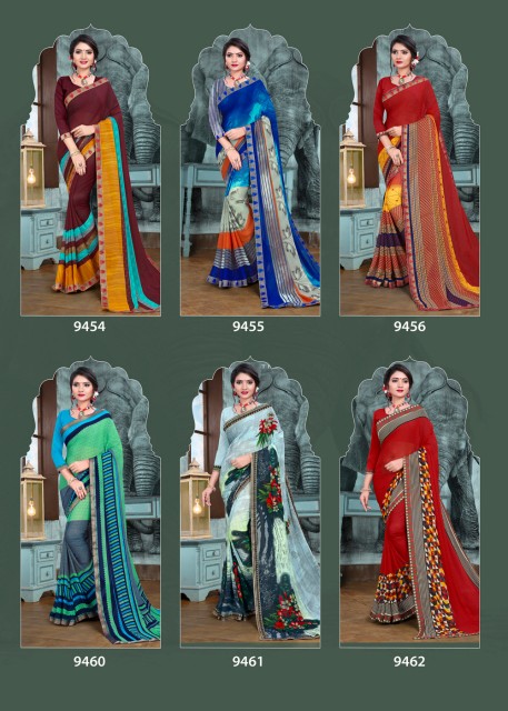 Ocean Girl Vol 9 By Kodas Group Printed Saree Catalogue
