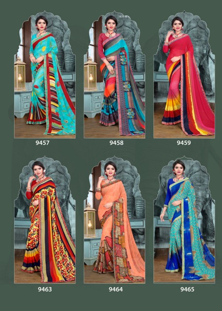 Ocean Girl Vol 9 By Kodas Group Printed Saree Catalogue