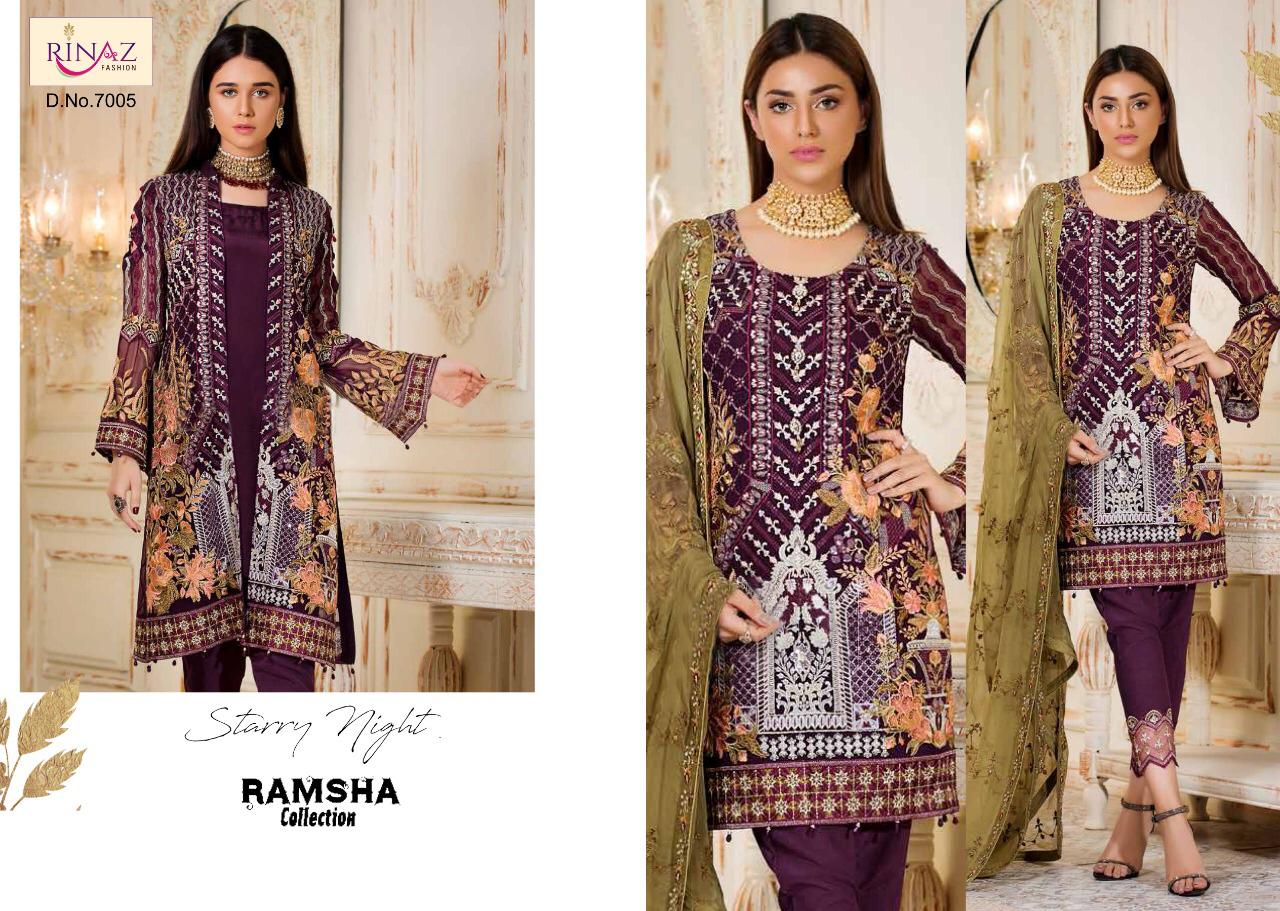 Jazmin Vol 7 By Rinaz Fashion Pakistani Salwar Suit Catalogue