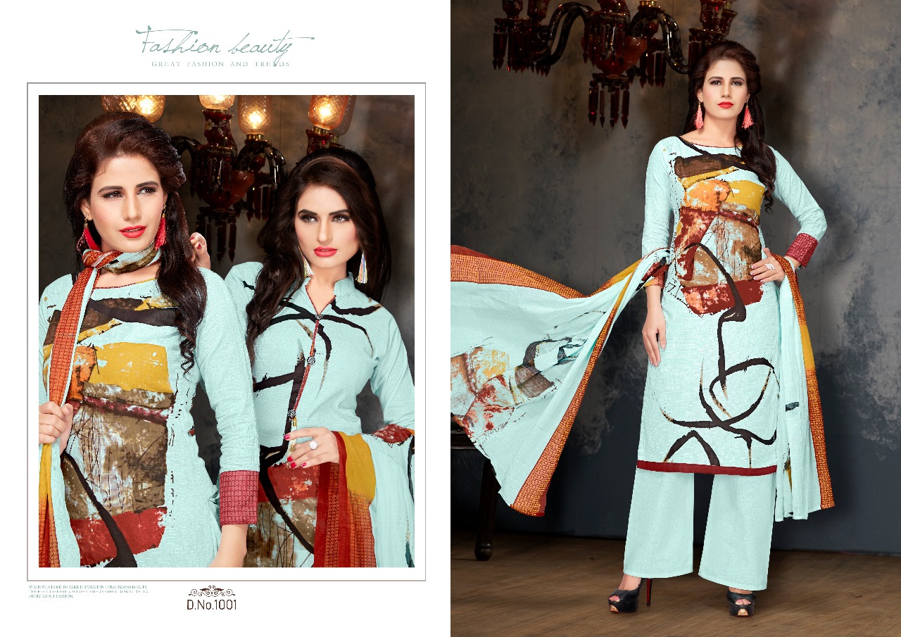Sadiya Vol 2 Jay Ganesha Printed Dress Materials Catalogue
