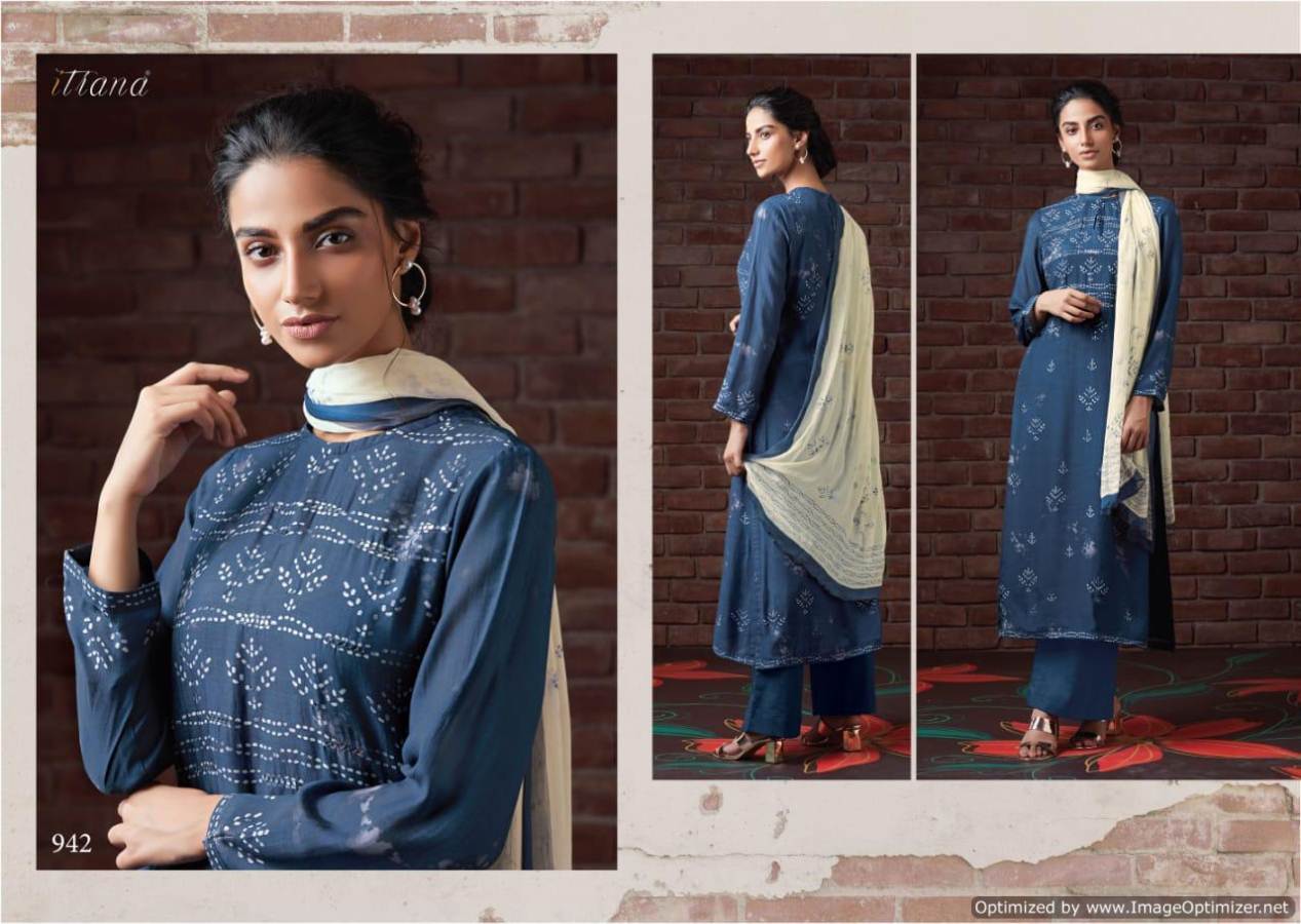 Ezarah By Sahiba Designer Dress Materials Catalogue