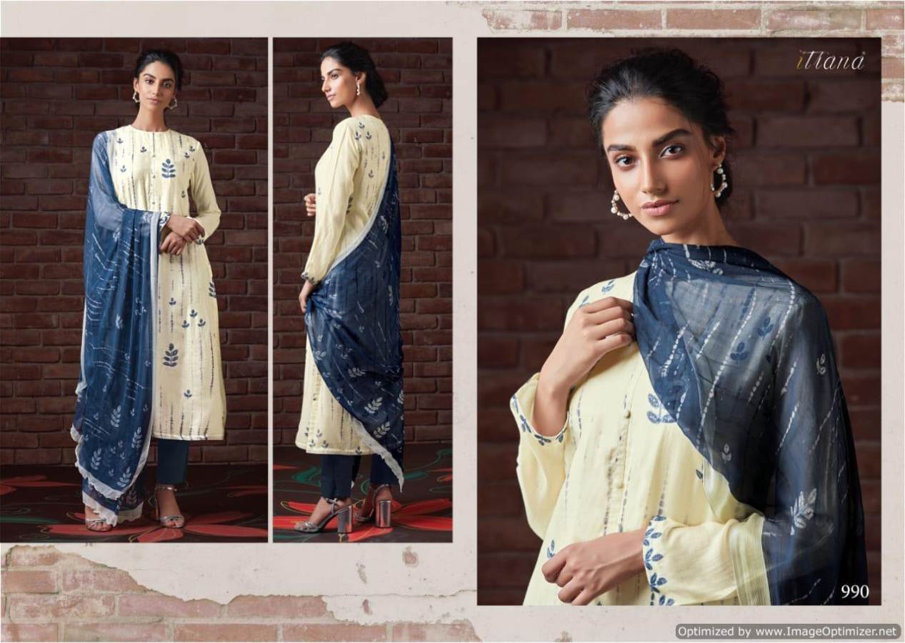 Ezarah By Sahiba Designer Dress Materials Catalogue