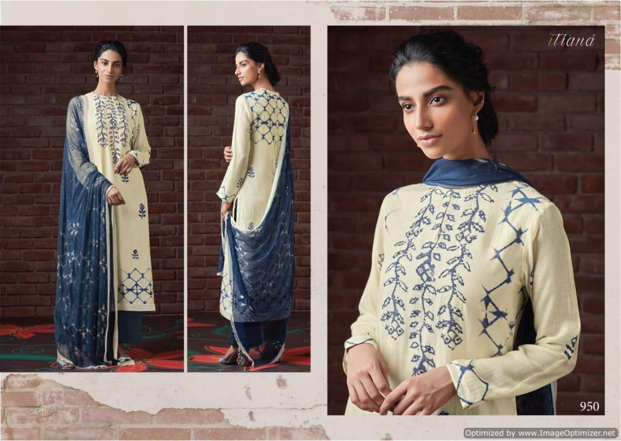 Ezarah By Sahiba Designer Dress Materials Catalogue
