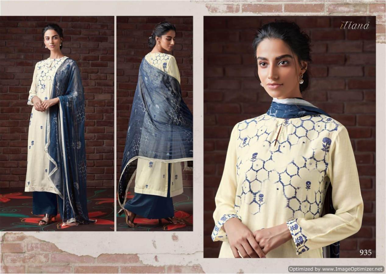 Ezarah By Sahiba Designer Dress Materials Catalogue