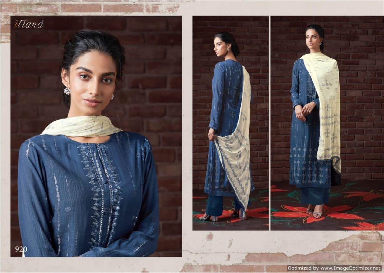 Ezarah By Sahiba Designer Dress Materials Catalogue