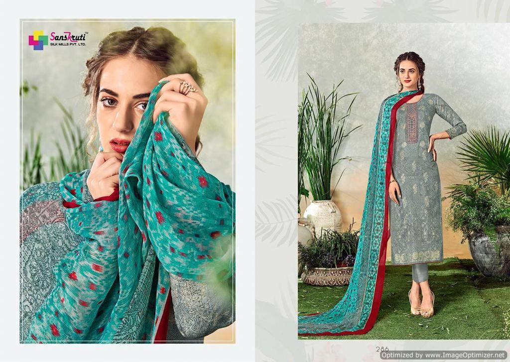 Shine Vol 3 By Sanskruti Fashion Designer Dress Materials Collections