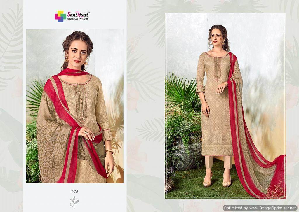 Shine Vol 3 By Sanskruti Fashion Designer Dress Materials Collections