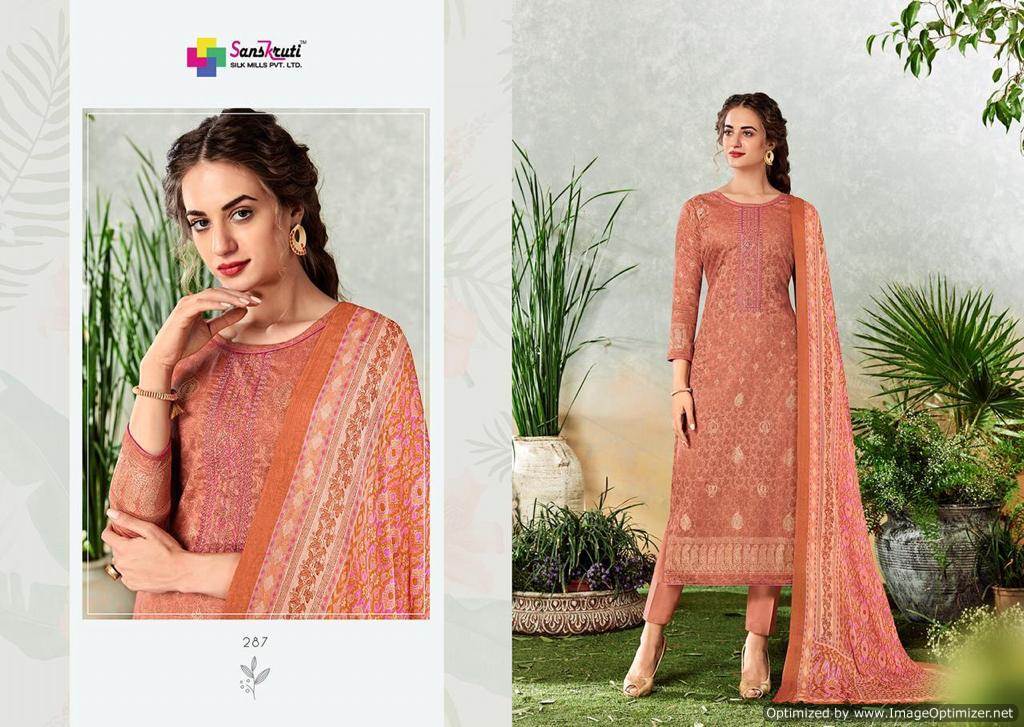 Shine Vol 3 By Sanskruti Fashion Designer Dress Materials Collections