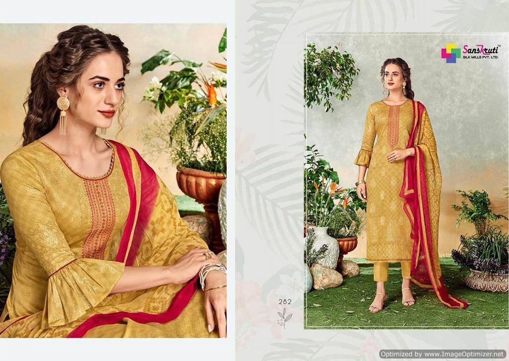 Shine Vol 3 By Sanskruti Fashion Designer Dress Materials Collections