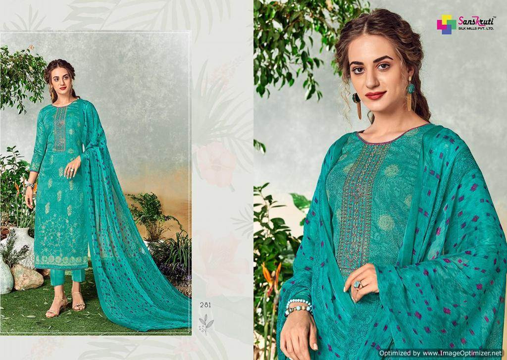 Shine Vol 3 By Sanskruti Fashion Designer Dress Materials Collections