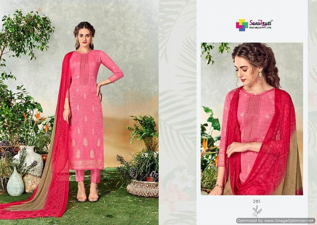 Shine Vol 3 By Sanskruti Fashion Designer Dress Materials Collections