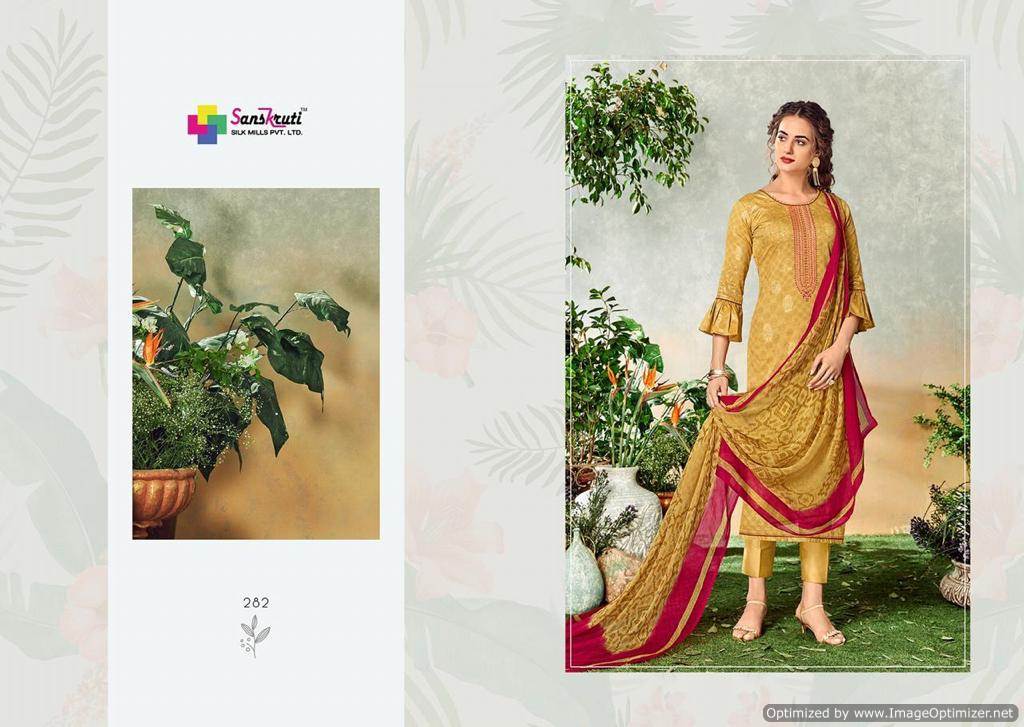 Shine Vol 3 By Sanskruti Fashion Designer Dress Materials Collections
