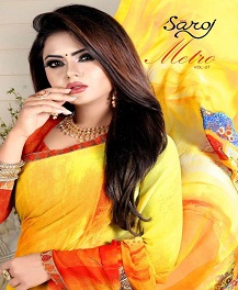 Metro Vol 27 Saroj Printed Sarees Catalogue