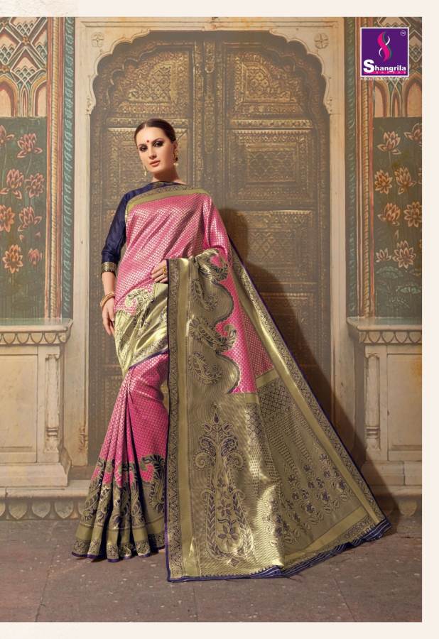 Krushika Silk By Shangrila Banarasi Silk Saree Catalogue