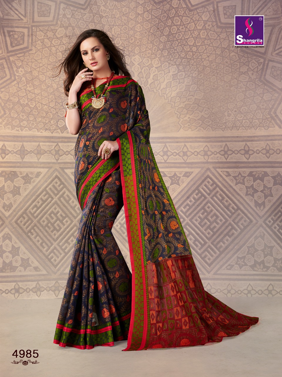 Mishka By Shangrila Designer Saree Catalogue