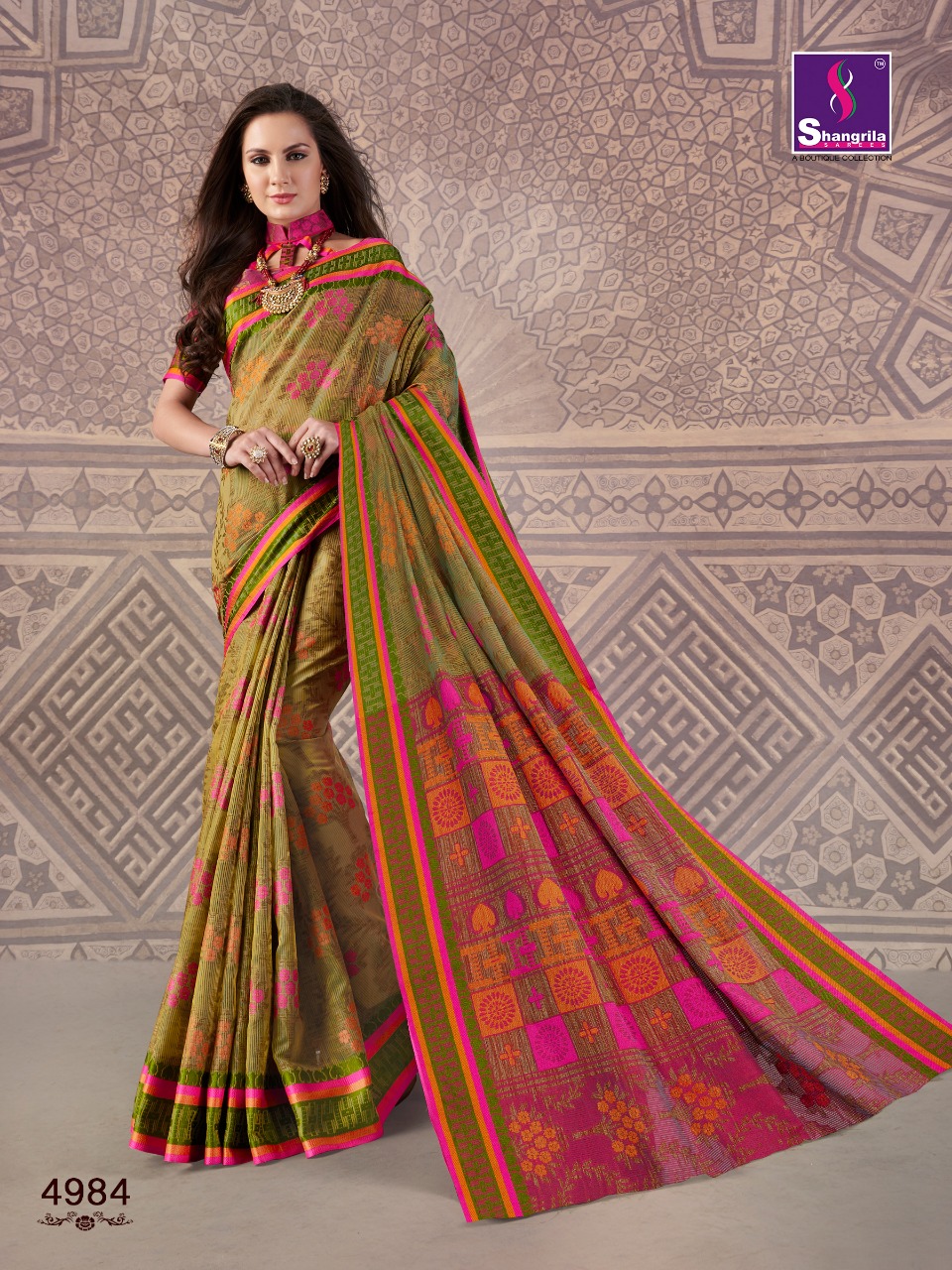 Mishka By Shangrila Designer Saree Catalogue