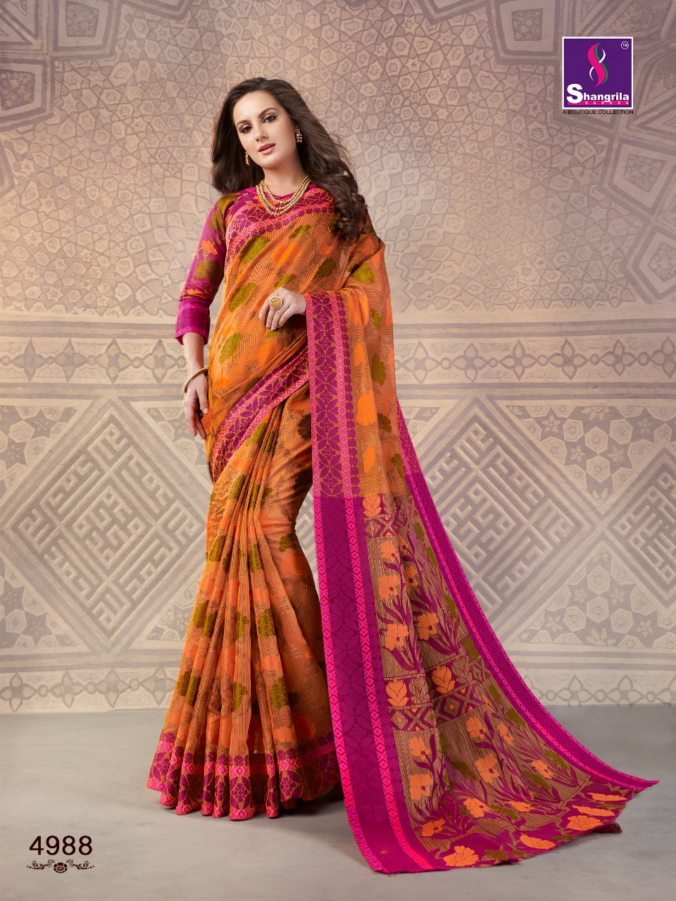 Mishka By Shangrila Designer Saree Catalogue