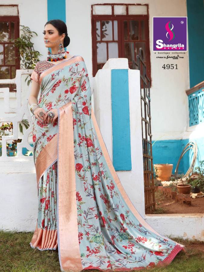 Vasundhara Shangrila Wedding Wear Silk Saree Catalogue