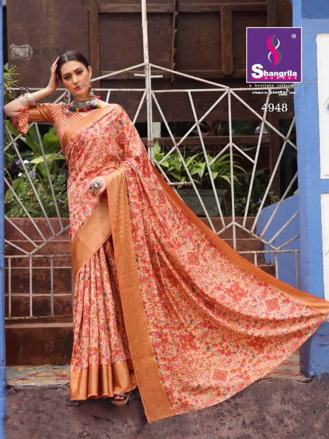 Vasundhara Shangrila Wedding Wear Silk Saree Catalogue