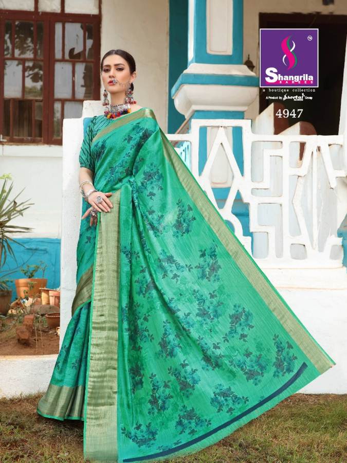 Vasundhara Shangrila Wedding Wear Silk Saree Catalogue