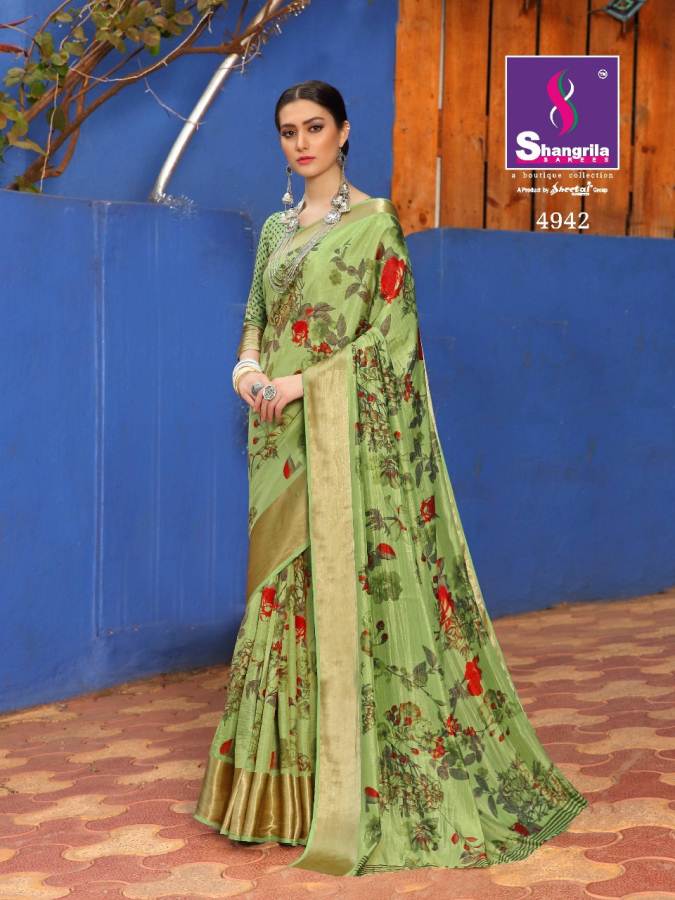 Vasundhara Shangrila Wedding Wear Silk Saree Catalogue