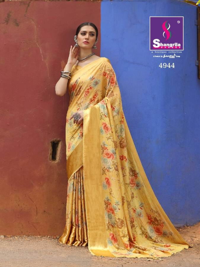 Vasundhara Shangrila Wedding Wear Silk Saree Catalogue