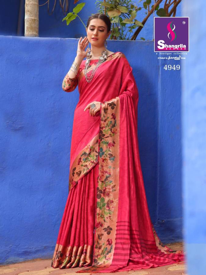 Vasundhara Shangrila Wedding Wear Silk Saree Catalogue