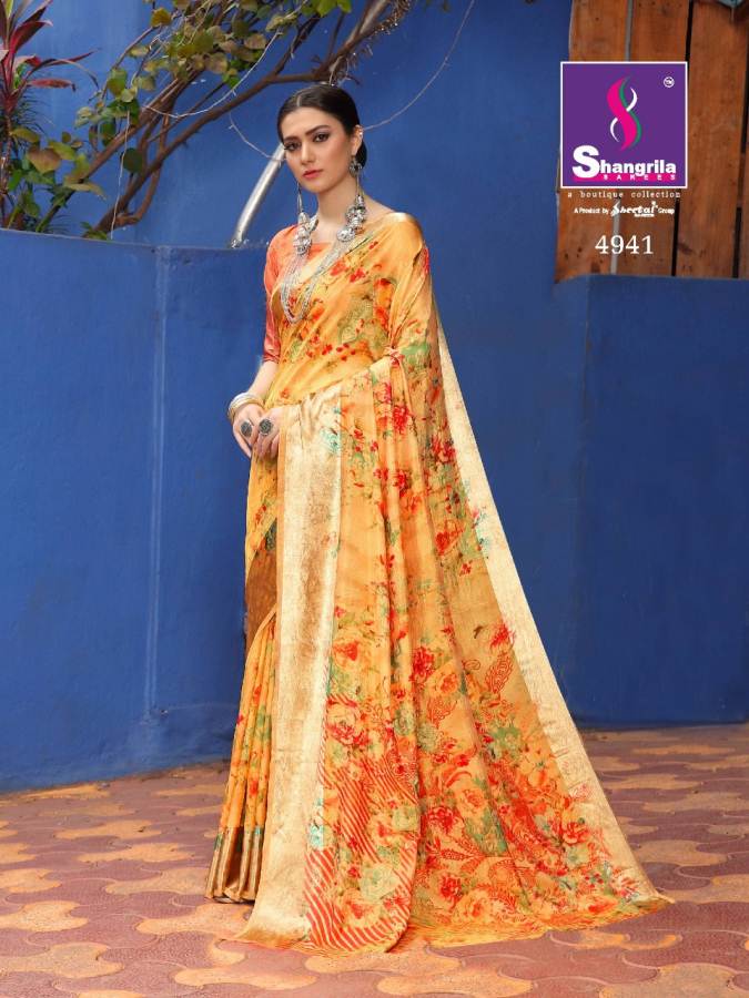 Vasundhara Shangrila Wedding Wear Silk Saree Catalogue