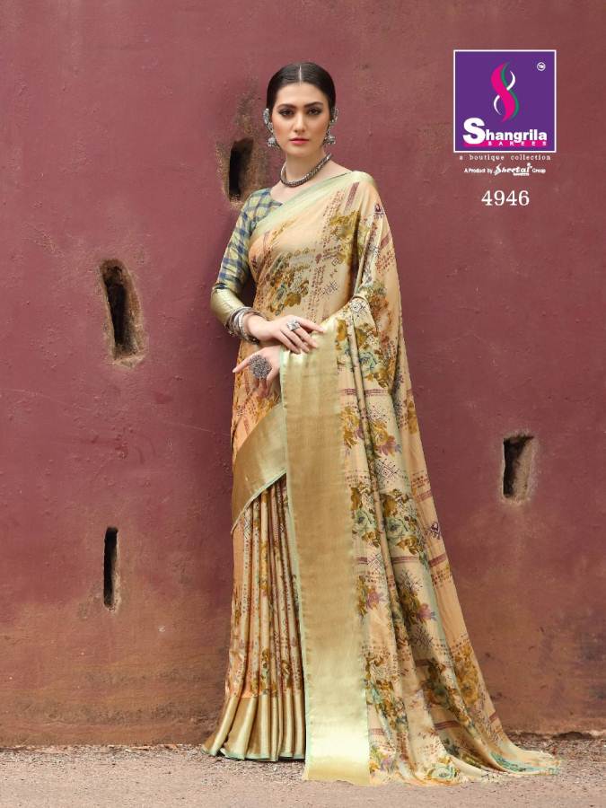 Vasundhara Shangrila Wedding Wear Silk Saree Catalogue