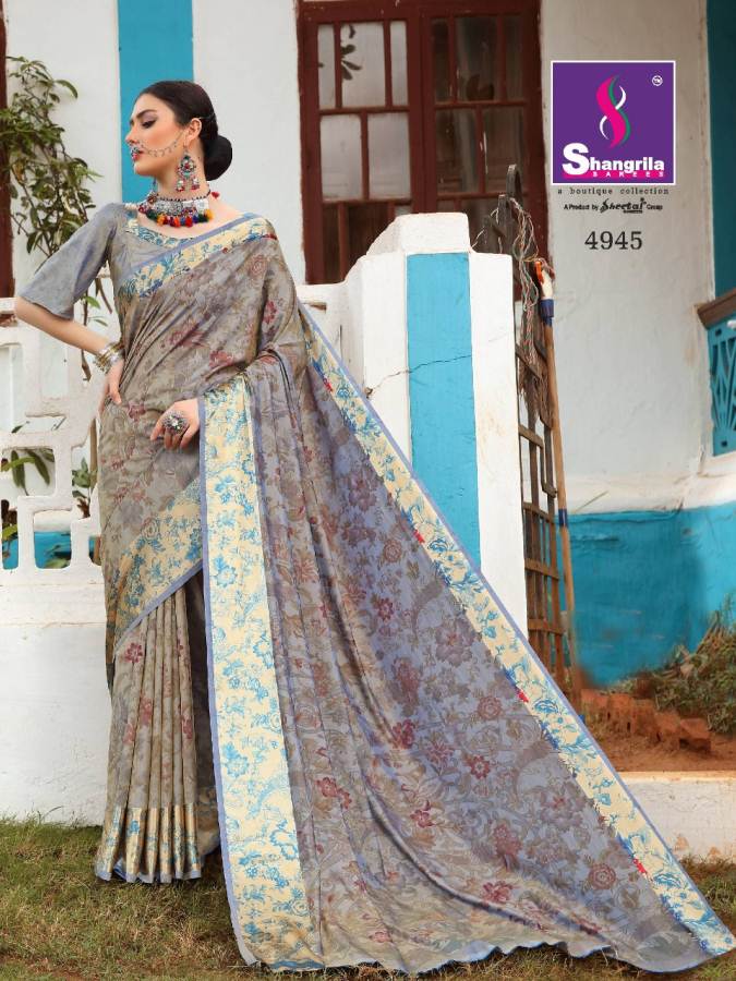 Vasundhara Shangrila Wedding Wear Silk Saree Catalogue