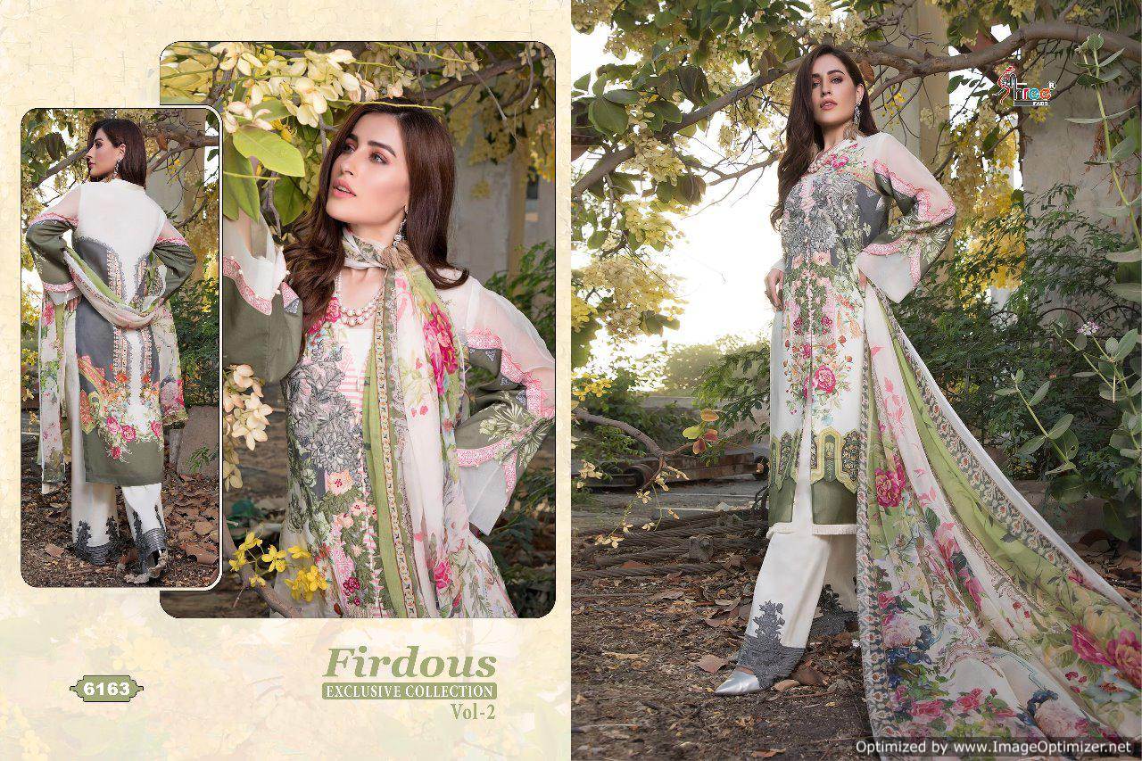 Firdosh Exclusives Collection Vol 2 Shree Fabs Pakistani Salwar Suits Catalogue