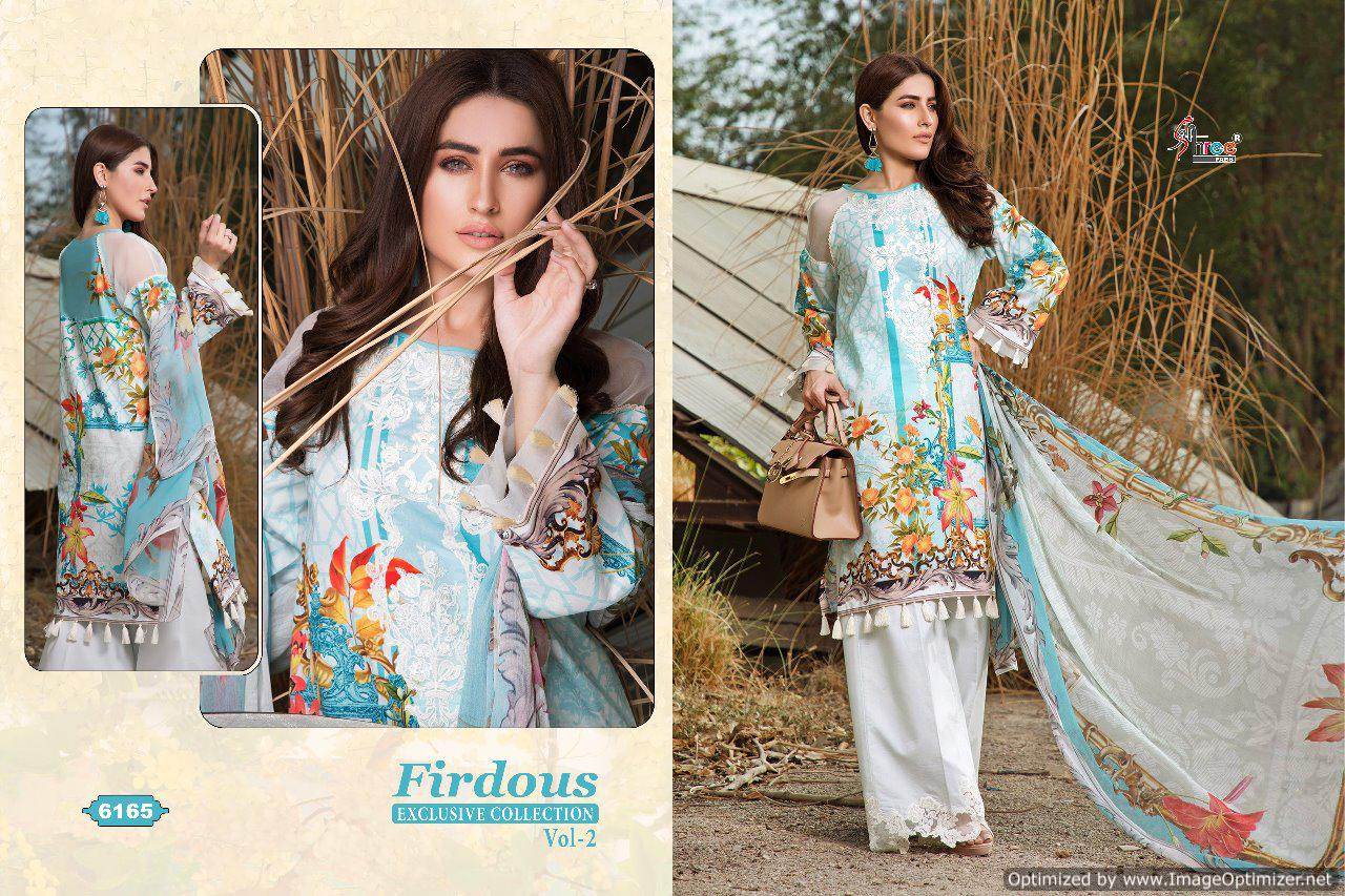 Firdosh Exclusives Collection Vol 2 Shree Fabs Pakistani Salwar Suits Catalogue