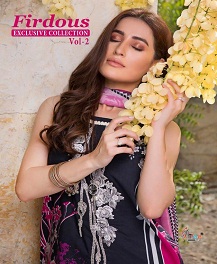 Firdosh Exclusives Collection Vol 2 Shree Fabs Pakistani Salwar Suits Catalogue